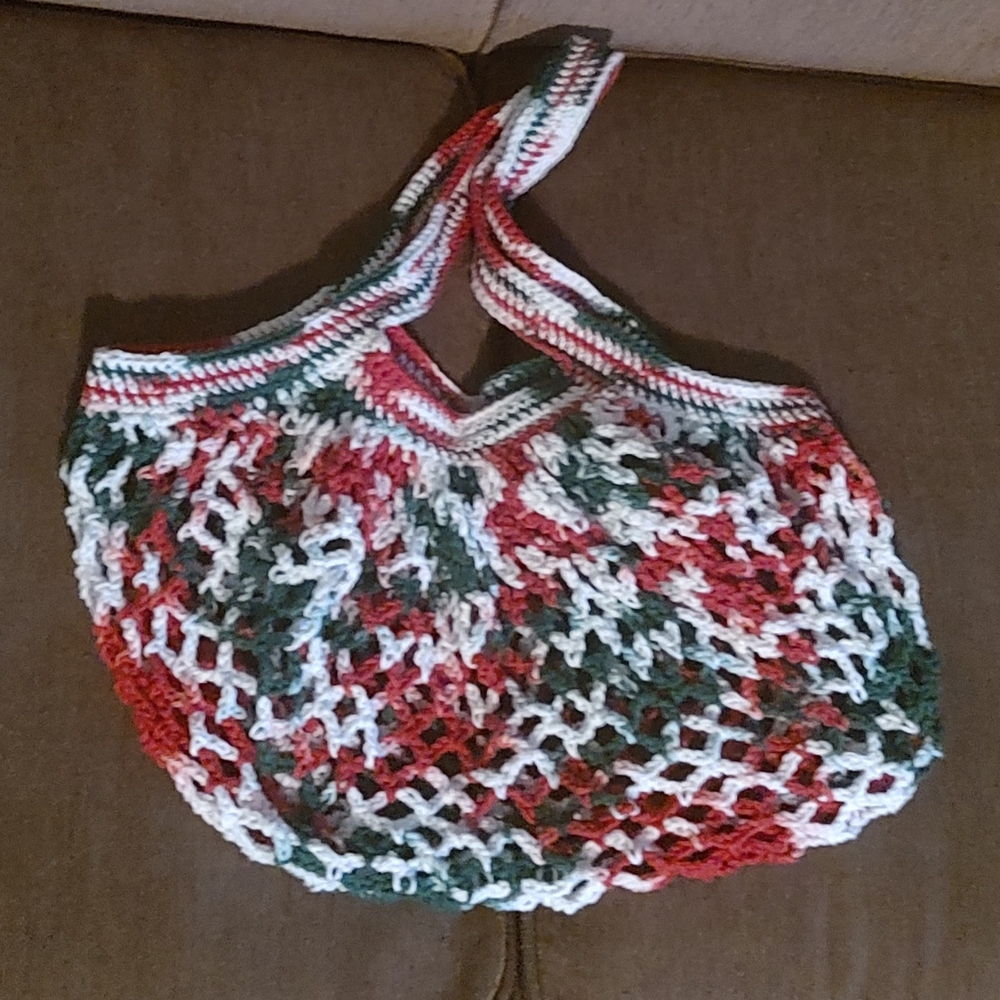 Handcrafted Multicolor Crochet Bag